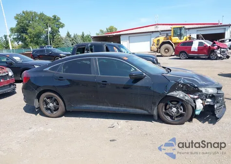 2018 Honda Civic Lx from USA, damaged, VIN 19XFC2F59JE013953